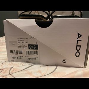 black aldo shoes.